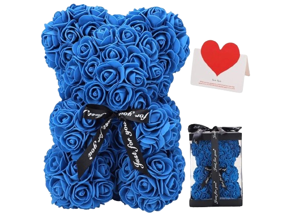 Immortal flower rose bear